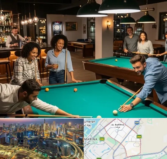 Billiards Bar in Al Barsha