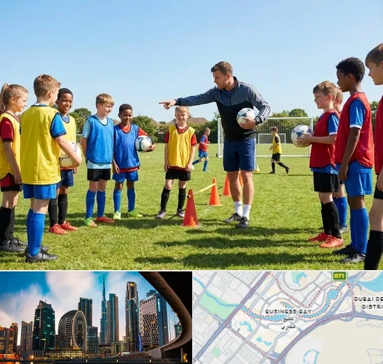 Kids Football Academy in Business Bay