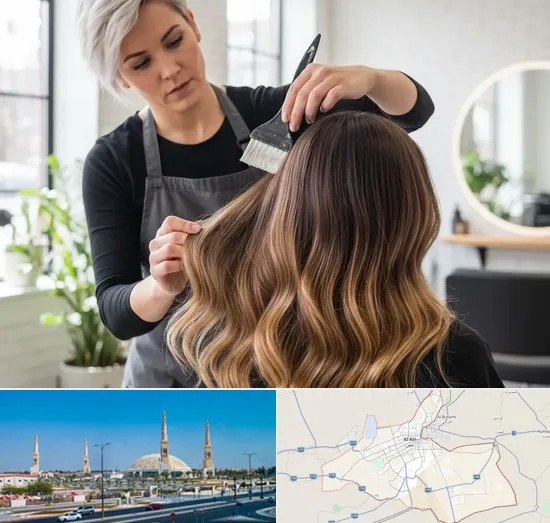 Balayage Hair Colouring in Al Ain