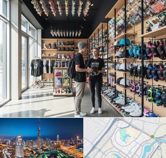Skating Shop in Downtown Dubai