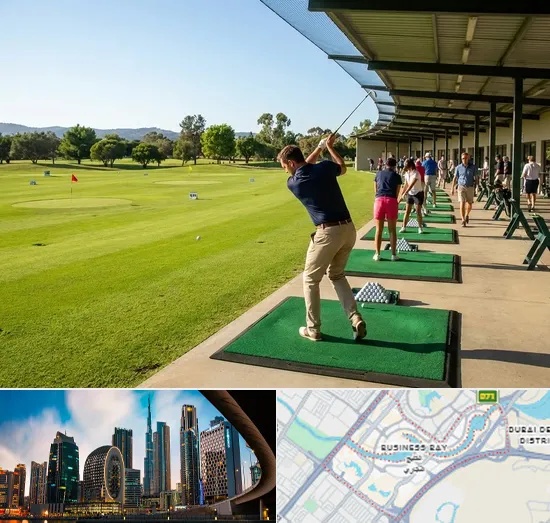 Golf Driving Range in Business Bay