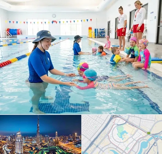 Kids Swimming Classes in Downtown Dubai