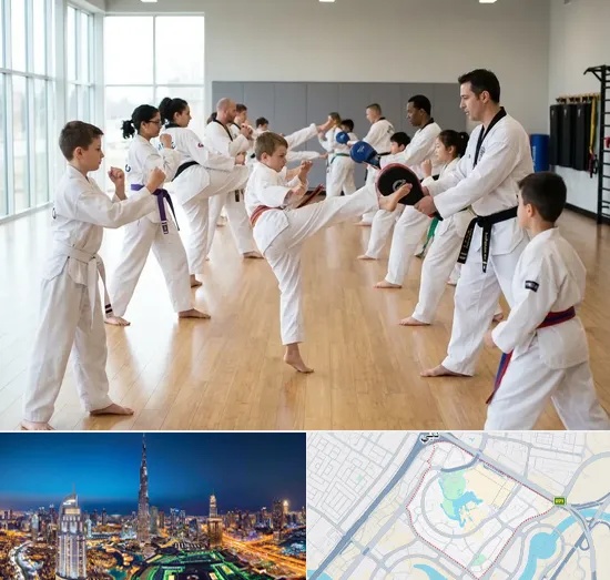 Taekwondo in Downtown Dubai