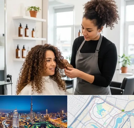 curly hair salon & specialists in Downtown Dubai