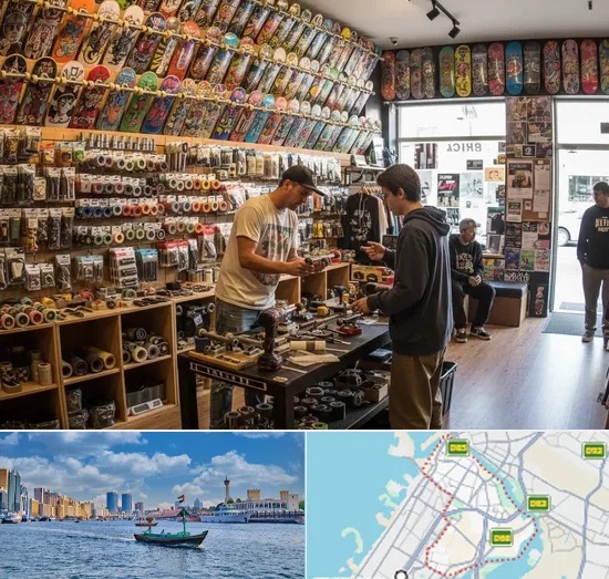 Skateboard Shop in Bur Dubai