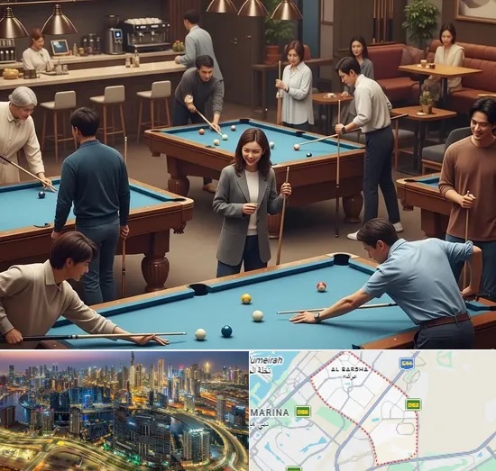 Billiards Cafe in Al Barsha