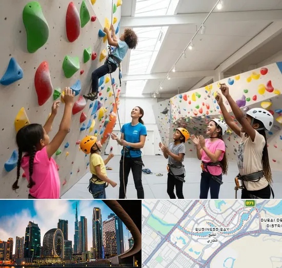 Climbing for Kids in Business Bay