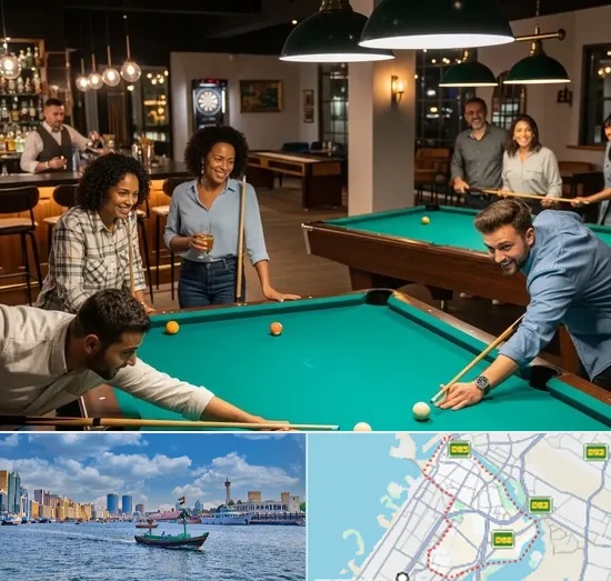 Billiards Bar in Bur Dubai