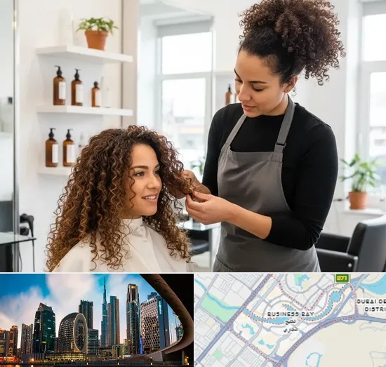 curly hair salon & specialists in Business Bay
