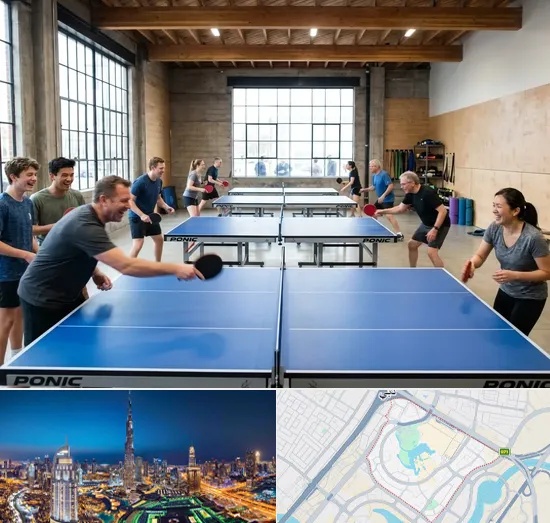 Table Tennis Clubs & Court in Downtown Dubai