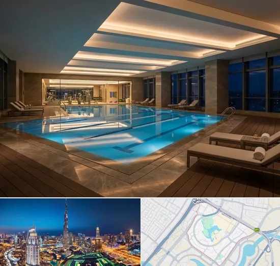 24 Hour Pool in Downtown Dubai