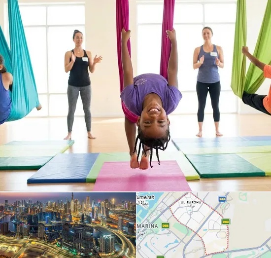 Kid's Aerial Yoga in Al Barsha