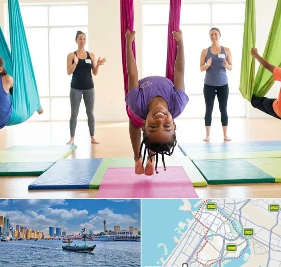 Kid's Aerial Yoga in Bur Dubai