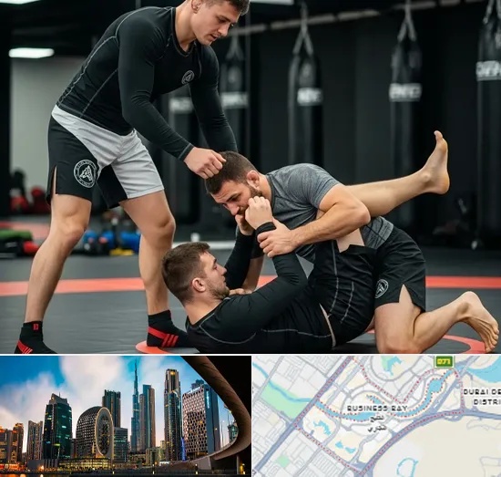 Wrestling in Business Bay