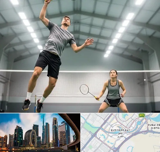 Badminton in Business Bay