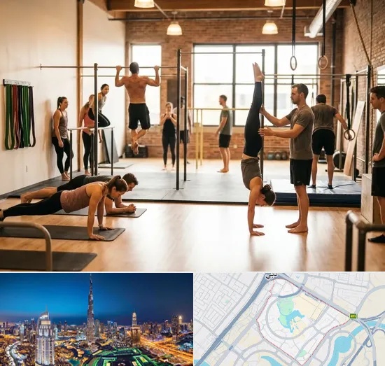 Calisthenics in Downtown Dubai