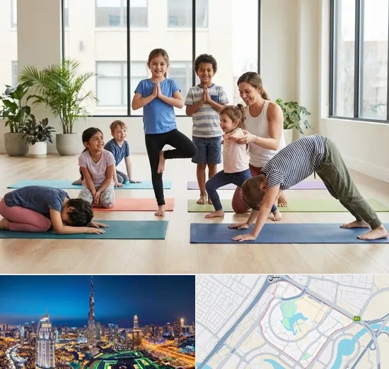 Kid's Yoga in Downtown Dubai