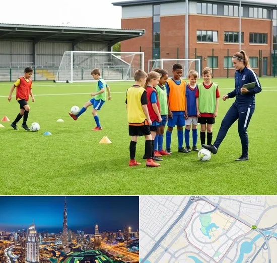 Football in Downtown Dubai