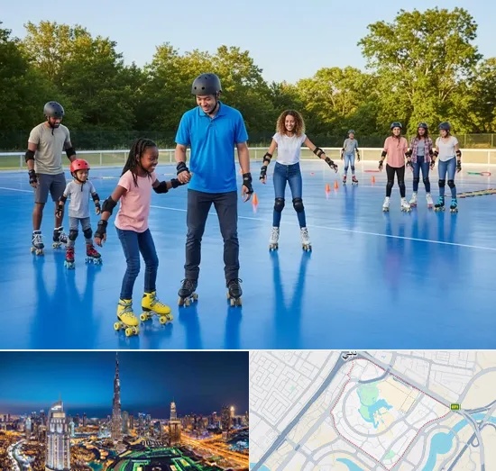 Skating Academy in Downtown Dubai