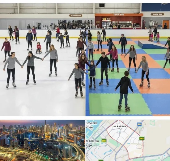 Skating in Al Barsha