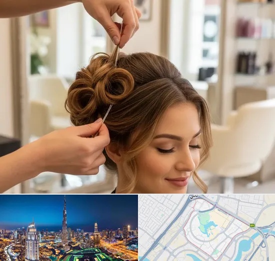 Updos in Downtown Dubai