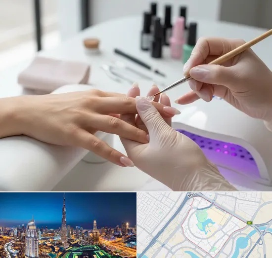 Gel Nail Extensions in Downtown Dubai