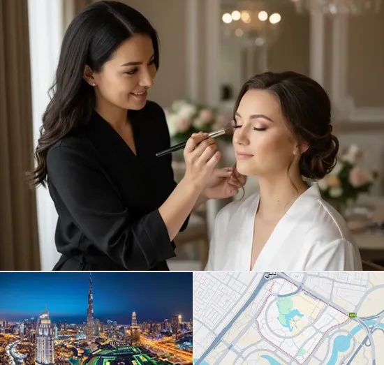 Bridal Makeup in Downtown Dubai