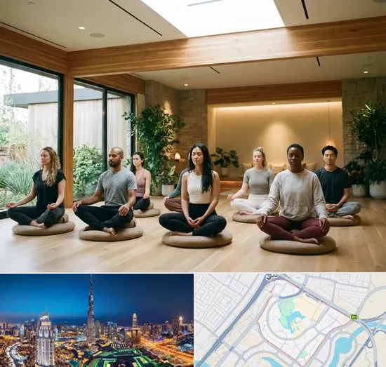 Meditation in Downtown Dubai