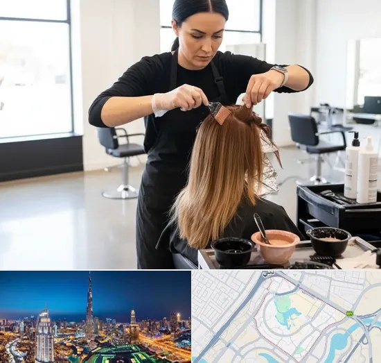 Hair Coloring in Downtown Dubai