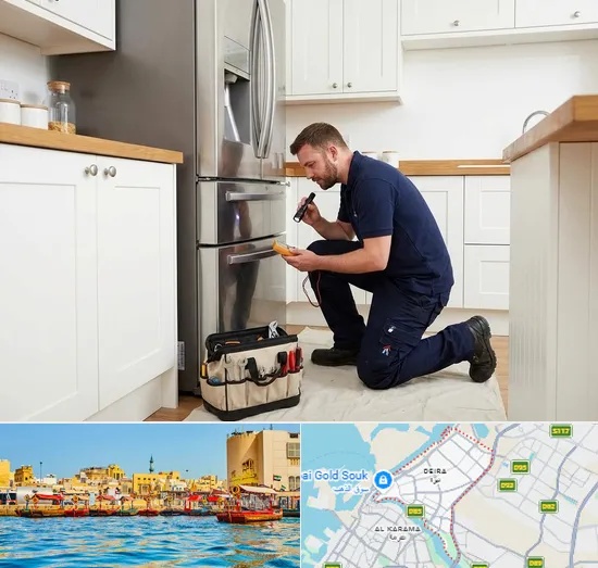 Refrigerator repair in Deira