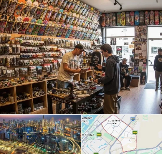 Skateboard Shop in Al Barsha