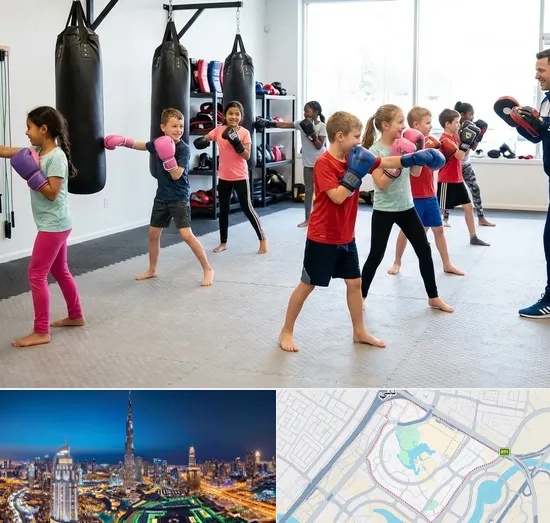 Kids Boxing in Downtown Dubai