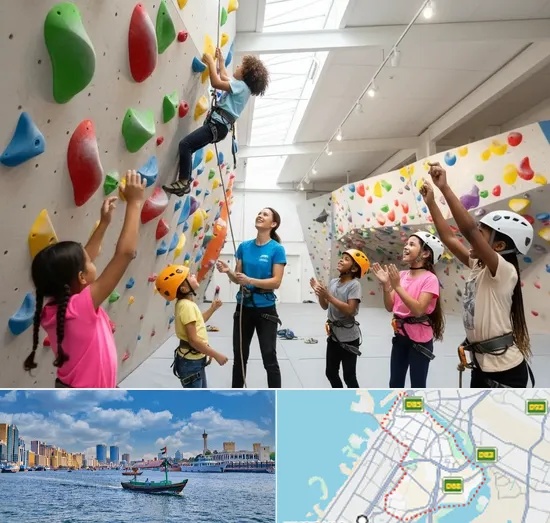 Climbing for Kids in Bur Dubai