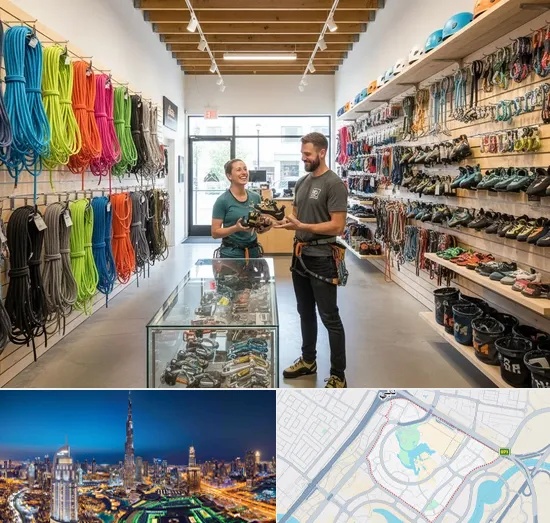 Rock Climbing Shop in Downtown Dubai