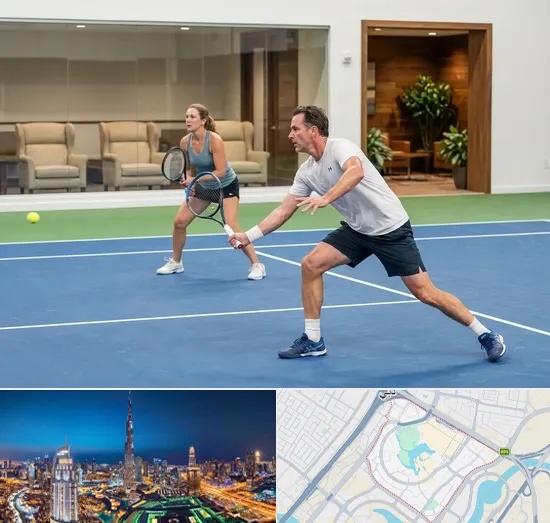 Indoor Tennis Courts in Downtown Dubai