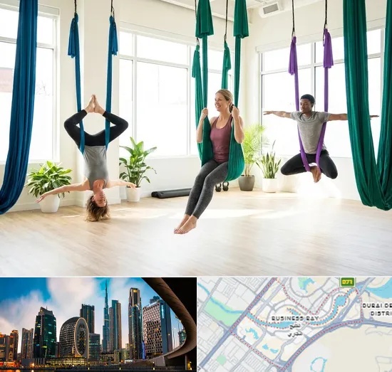 Aerial Yoga in Business Bay