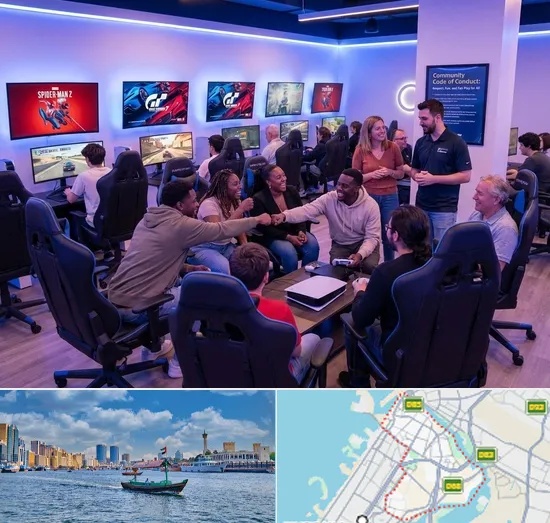 Playstation Game Center in Bur Dubai