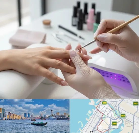 Gel Nail Extensions in Bur Dubai