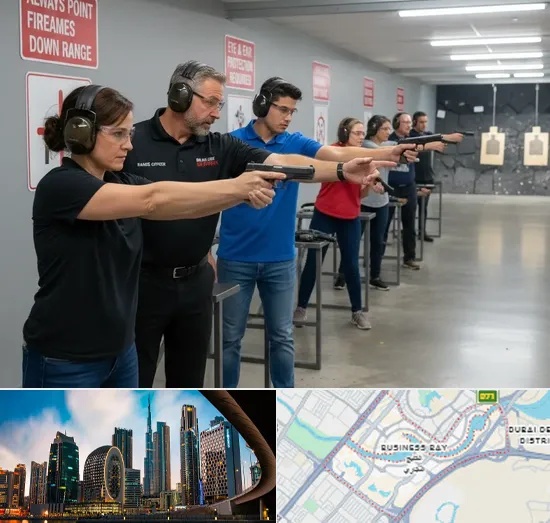 Shooting in Business Bay
