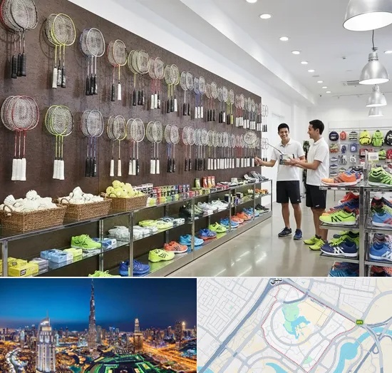 Badminton Shop in Downtown Dubai