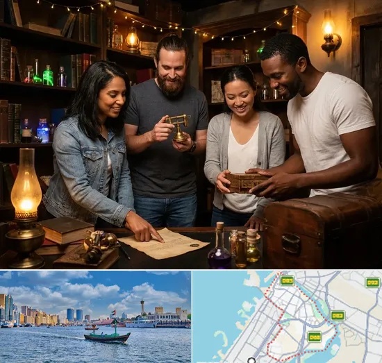 Escape Room Puzzle in Bur Dubai