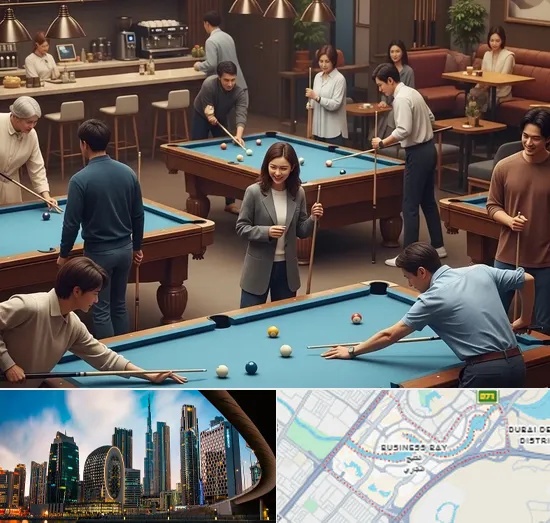 Billiards Cafe in Business Bay