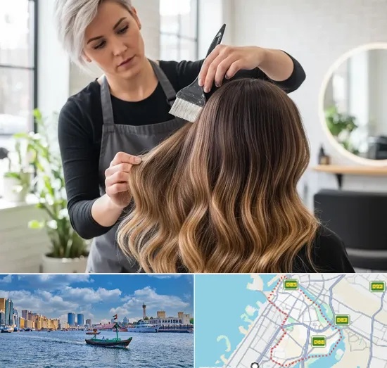 Balayage Hair Colouring in Bur Dubai