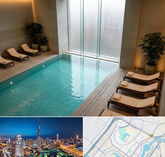 Indoor Pool in Downtown Dubai