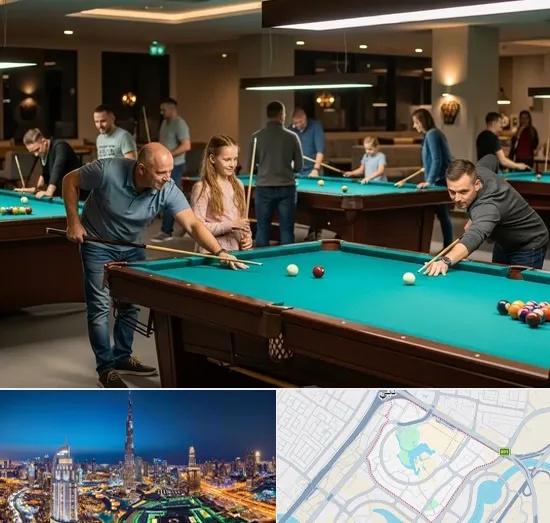 Billiards in Downtown Dubai