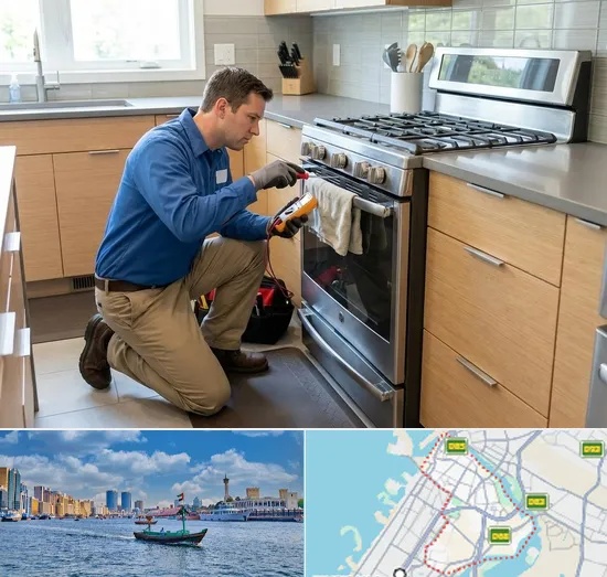 Gas & Electric Stove Repair in Bur Dubai