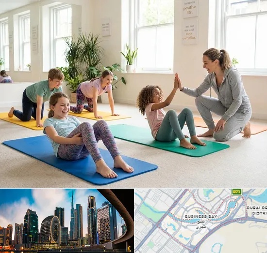 Kid's Pilates in Business Bay